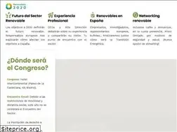 Sites similar to congresoenergiasrenovables.es