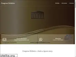 Sites similar to congresoholistico.com