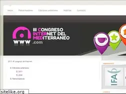 Sites similar to congresointernetdelmediterraneo.com