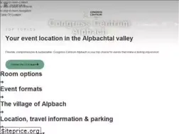 Sites similar to congressalpbach.com