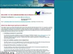 Sites similar to congressionalbills.org