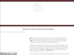 Sites similar to congressionalcemetery.org
