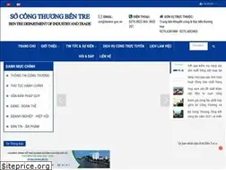 Sites similar to congthuongbentre.gov.vn