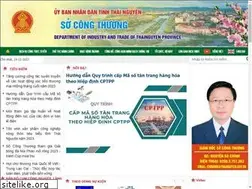 Sites similar to congthuongthainguyen.gov.vn