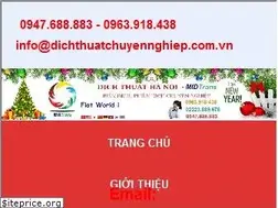 Sites similar to congtydichthuat.net