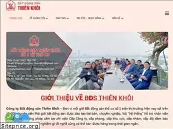 Sites similar to congtythienkhoi.com