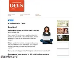 Sites similar to conhecendodeus.com