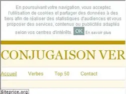Sites similar to conjugaison-verbe.net