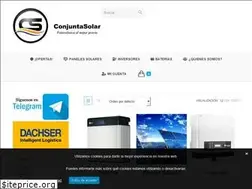 Sites similar to conjuntasolar.es