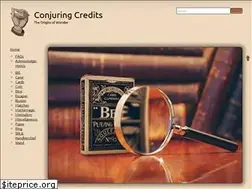 Sites similar to conjuringcredits.com