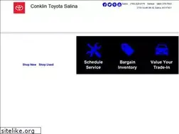 Sites similar to conklintoyotasalina.com