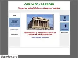 Sites similar to conlafeylarazon.org