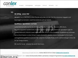Sites similar to conlex-anwalt.de