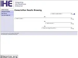 Sites similar to connectathon-results.ihe.net