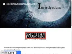 Sites similar to connecticutghostinvestigations.com
