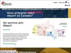 Sites similar to connexions-francophones.ca
