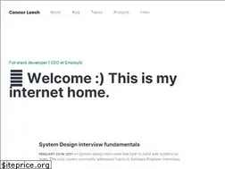 Sites similar to connorleech.info