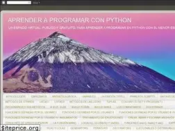 Sites similar to conocepython.blogspot.com