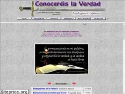 Sites similar to conocereislaverdad.org