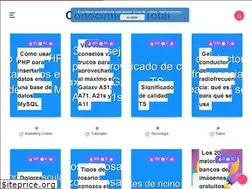 Sites similar to conocimientototal.com