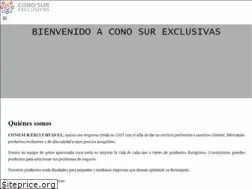 Sites similar to conosurexclusivas.com