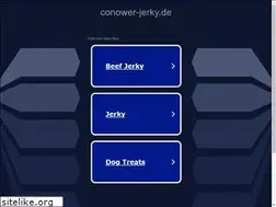 Sites similar to conower-jerky.de
