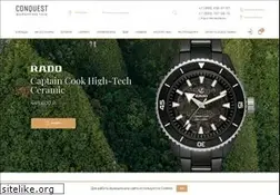 Sites similar to conquest-watches.ru