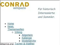 Sites similar to conradantiquario.de