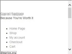 Sites similar to conradfashions.com