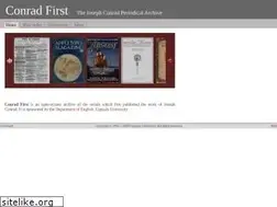 Sites similar to conradfirst.net