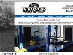 Sites similar to conradsautosalvage.com