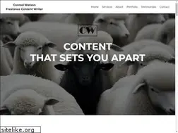 Sites similar to conradwatson.com