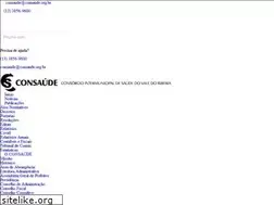 Sites similar to consaude.org.br