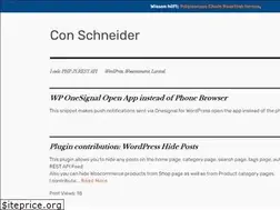 Sites similar to conschneider.de