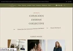 Sites similar to consciousfashion.co