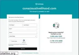 Sites similar to consciouslivelihood.com