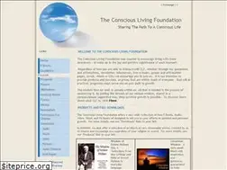 Sites similar to consciouslivingfoundation.org