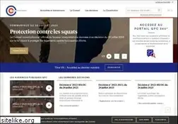 Sites similar to conseil-constitutionnel.fr