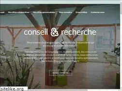 Sites similar to conseil-et-recherche.com