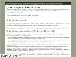 Sites similar to conseil-etat-dz.org