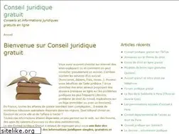 Sites similar to conseil-juridique-gratuit.info