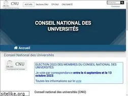 Sites similar to conseil-national-des-universites.fr