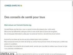 Sites similar to conseil-sante.org