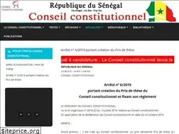 Sites similar to conseilconstitutionnel.sn
