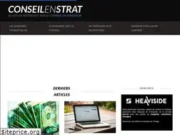 Sites similar to conseilenstrat.fr