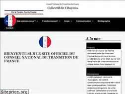 Sites similar to conseilnationaldetransition.org