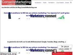 Sites similar to conseilsmarketing.fr