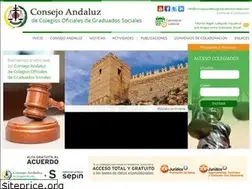 Sites similar to consejoandaluzgraduadossociales.com