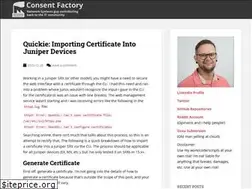 Sites similar to consentfactory.com