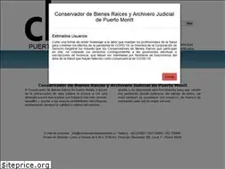 Sites similar to conservadordepuertomontt.cl